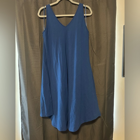 NEW Style&Co Women’s Flip Flop Blue Sleeveless Dress Size Large - Picture 8 of 12